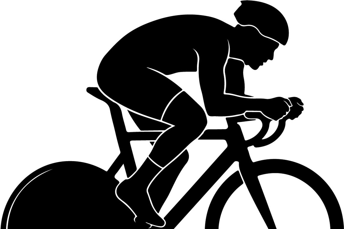 Cycling Sport Silhouette Bundle, an Illustration by Designs_River (Photo 20 of 38)