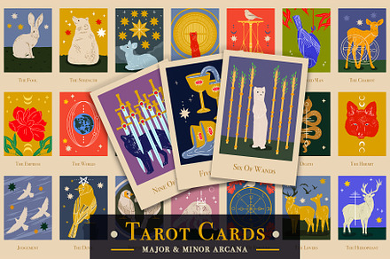 Tarot Cards - Major & Minor Arcana