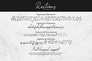 Rextions / an elegant font, a Script Font by Java pep (Thumbnail 15 of 15)