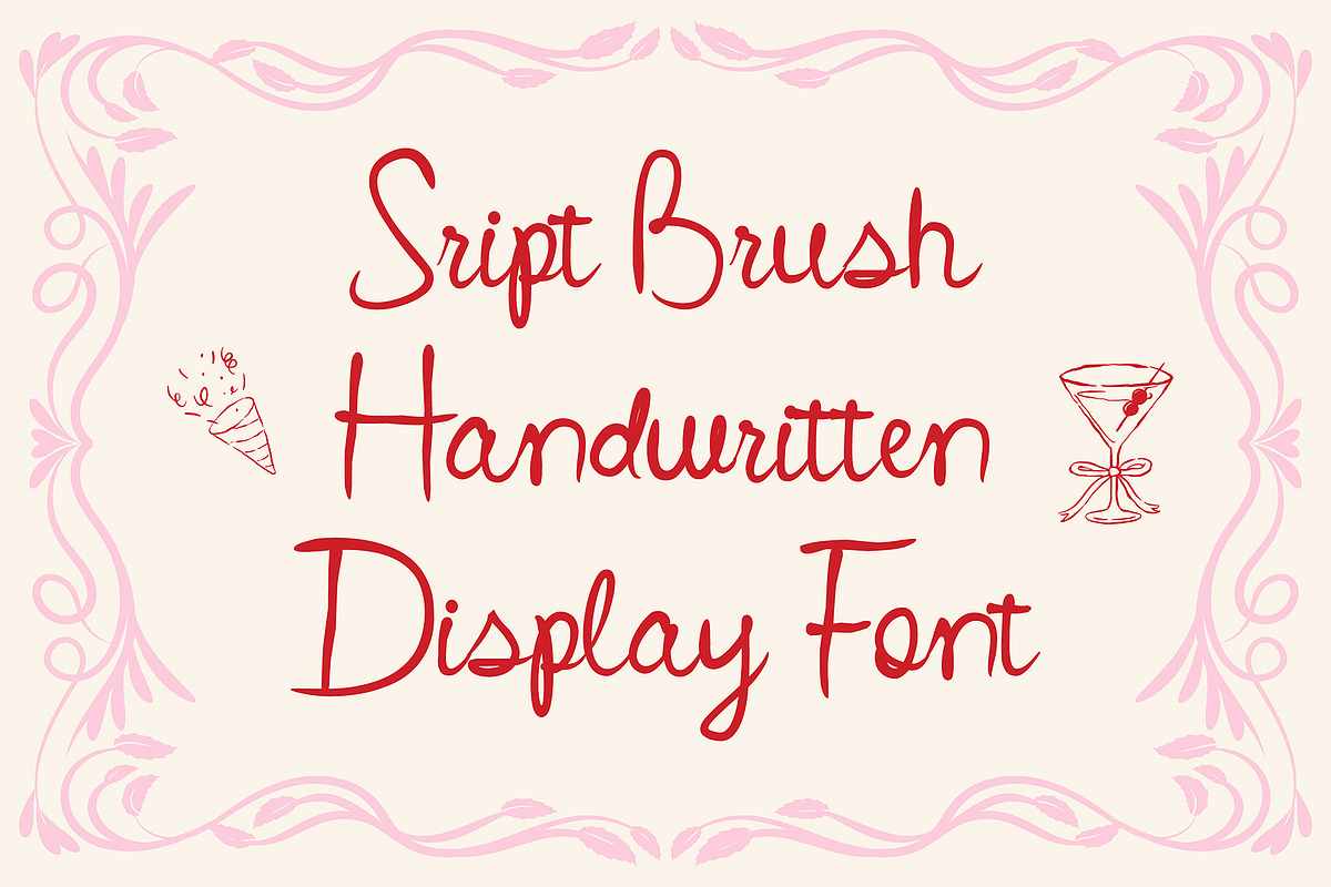 Peach Willow - Cute Handwritten Font, a Font by Pekotype (Photo 2 of 15)