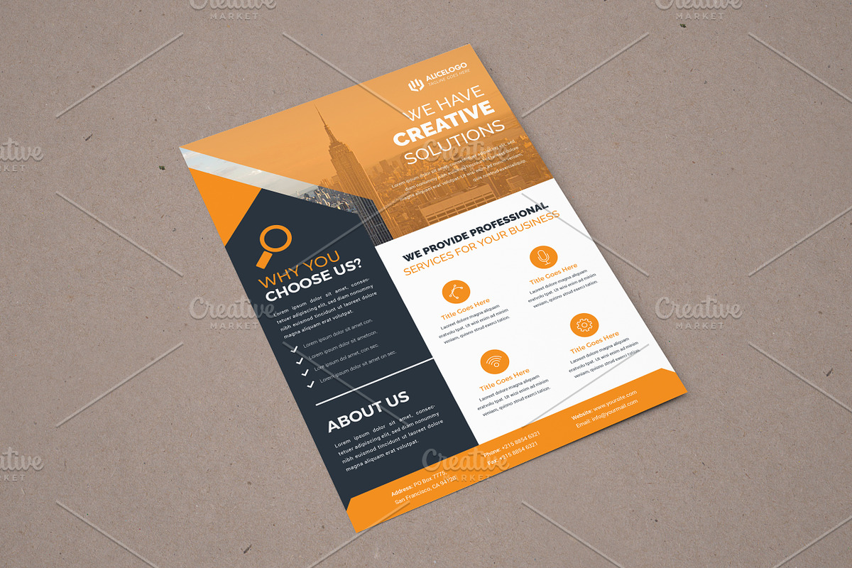 Flyer Template, a Flyer Template by Alice_s (Photo 7 of 10)