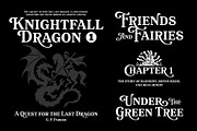 Castlewick - Old Tale Typeface, a Serif Font by Spencer & Sons Co. (Thumbnail 4 of 8)
