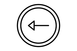 Back Line Icon, an Icon by Pexelpy