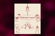 Whimsical Love Illustration Set, an Object Graphic by digital.incubator.yum (Thumbnail 2 of 6)