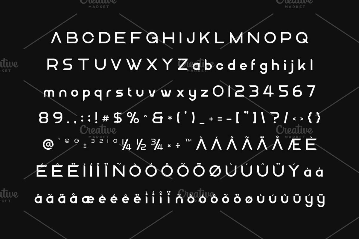 Ancola Modern Logo Font, a Sans Serif Font by Artiveko (Photo 2 of 8)