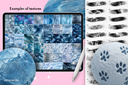 Procreate Ice & Snow texture brushes, a Brush Add-On by Revabrush (Thumbnail 2 of 9)