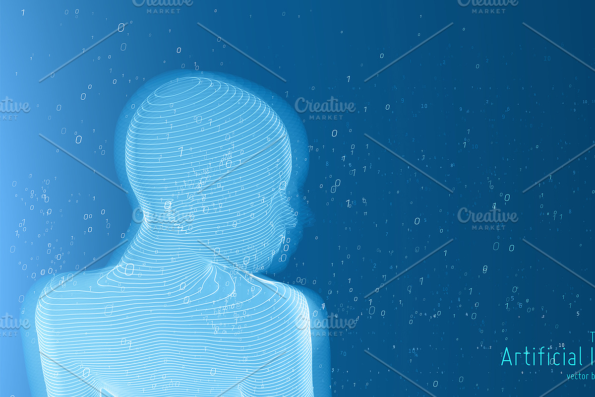 The Artificial Intelligence Part 2, a Technology Illustration by GarryKillian (Photo 4 of 4)