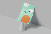 US Half Letter Size Paper Mockups, an Advertising Mockup by megostudi0 (Thumbnail 6 of 7)