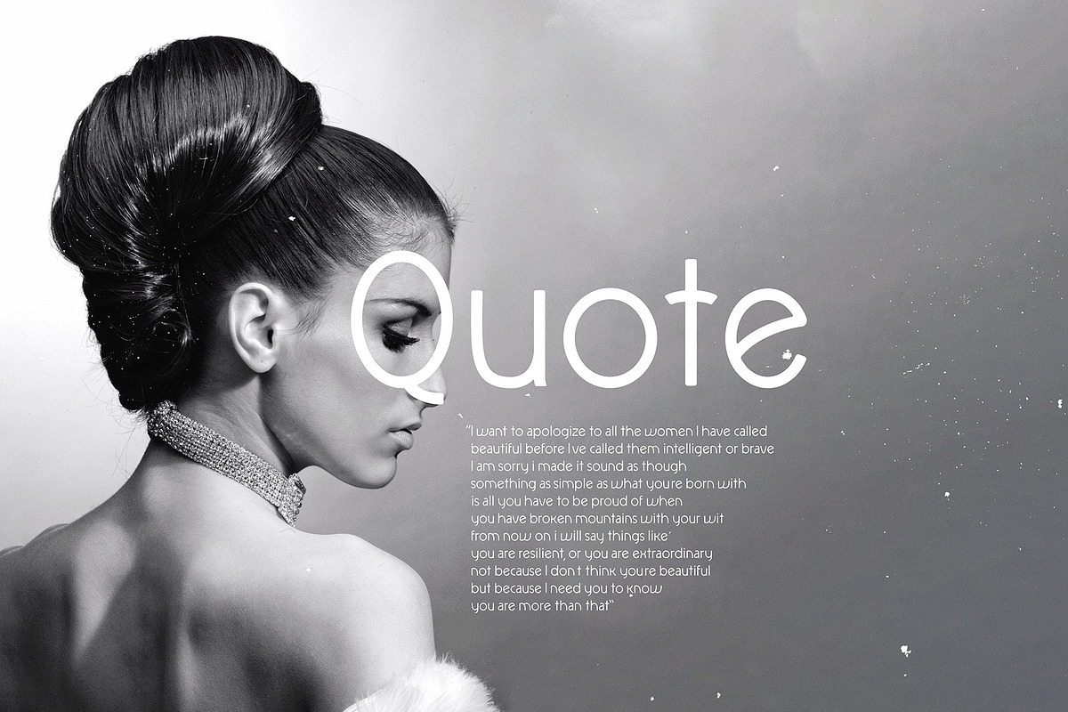 Elegantly - sans elegant font preview 3