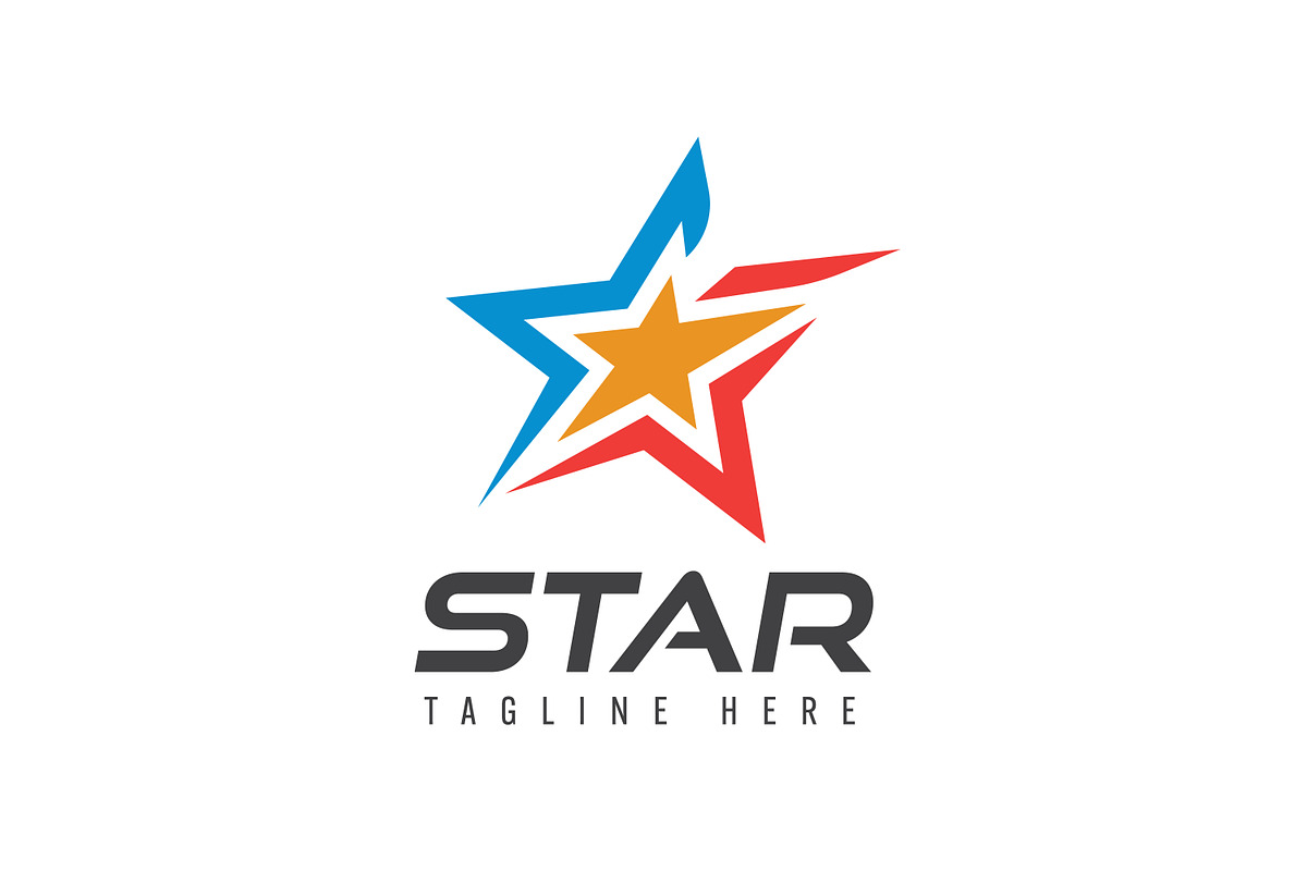 Star Logo Design with Colorful, a Branding & Logo Template by Saba Vector (Photo 3 of 3)