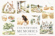 Countryside Memories, a Decorative Illustration by PeDe Designs (Thumbnail 9 of 15)