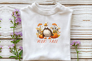 Hello Fall, Goose PNG, an Illustration by DreamCafeArt (Thumbnail 2 of 7)