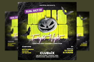 Halloween Flyer Template, a Flyer Template by Hotpin