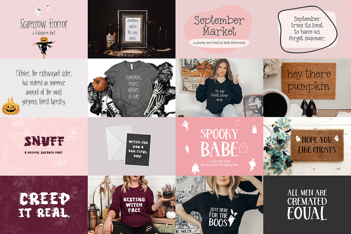 Halloween Font Bundle, Vol. 2, a Handwritten Font by Beck McCormick (Photo 8 of 9)