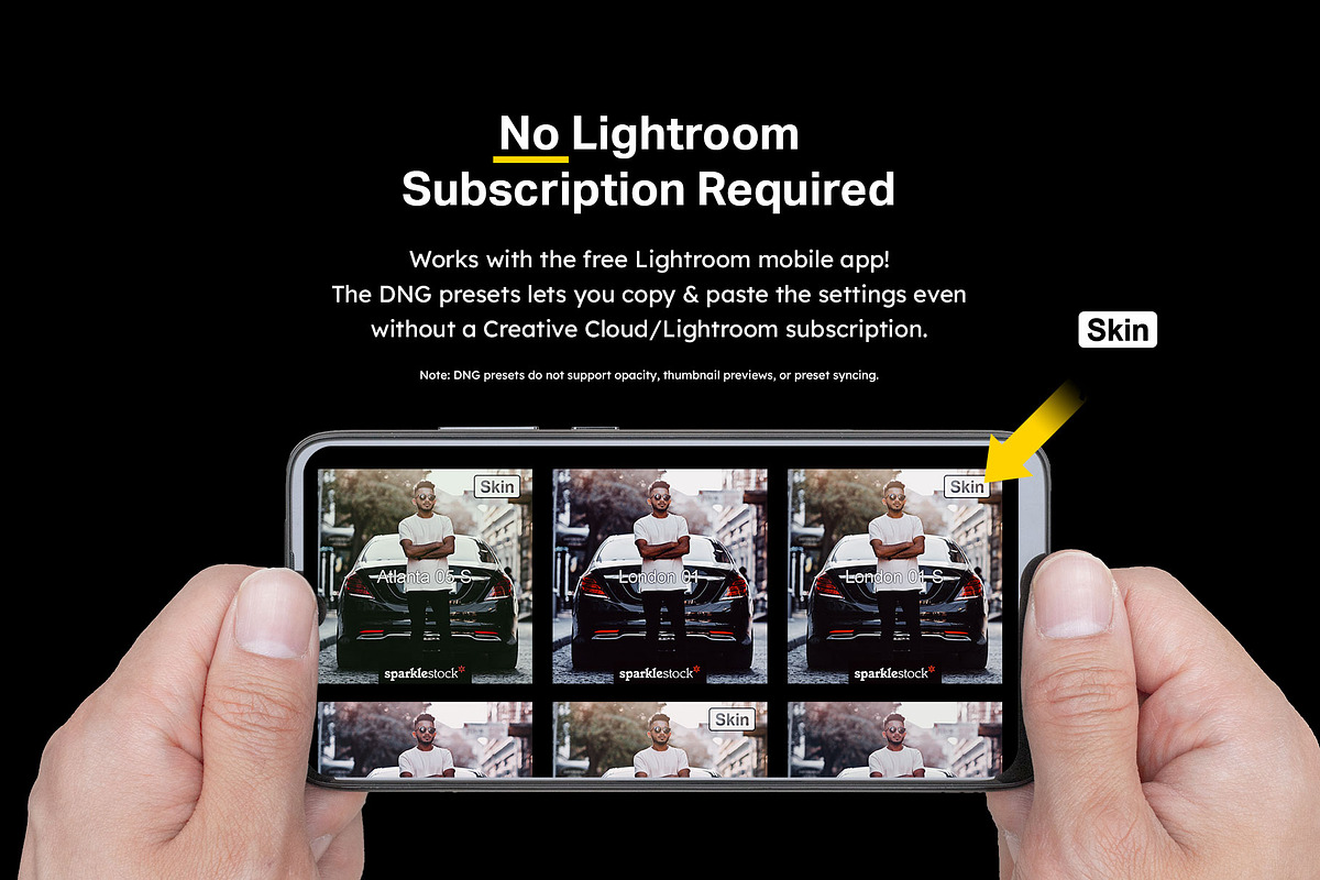20 Black Lightroom Presets and LUTs, a Preset Add-On by SparkleStock (Photo 8 of 10)