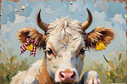 Highland Cows Bundle Set, an Animal Illustration by PLUM&FIGS (Thumbnail 2 of 14)