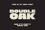 Double Oak Hand Drawn Font, a Font by nickqtx (Thumbnail 2 of 2)