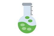 Flask Flat Icon, a Duotone Icon by Pexelpy (Thumbnail 1 of 2)