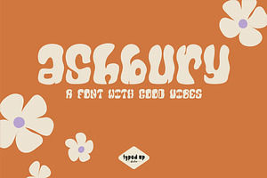 Ashbury | Retro Display Font