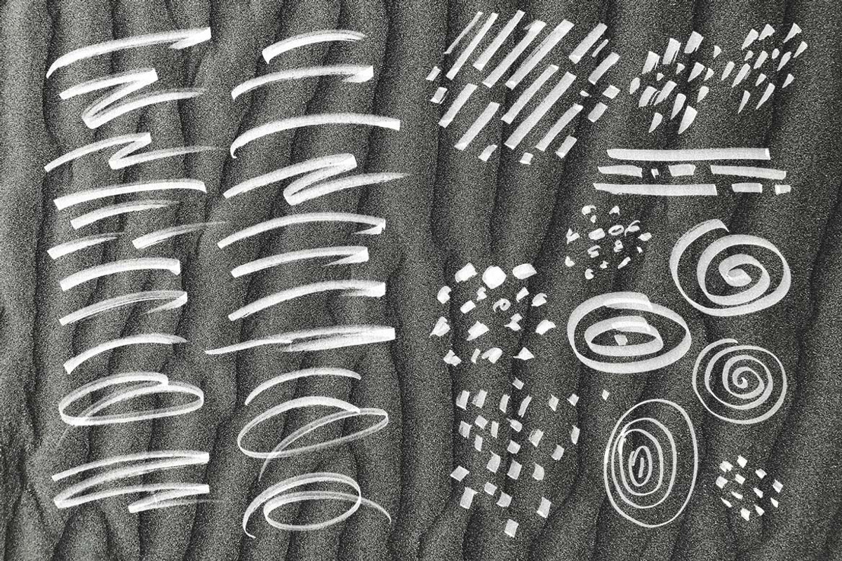 Deviant SVG Fonts and Marker Bundle, a Script Font by kavoon (Photo 11 of 12)