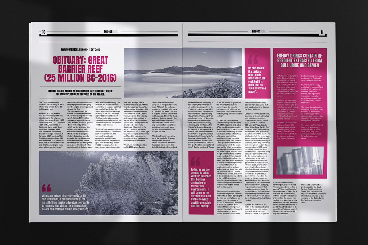 20 Page Tabloid Newspaper Template, a Magazine Template by Dead Pixel Mockups (Photo 8 of 11)