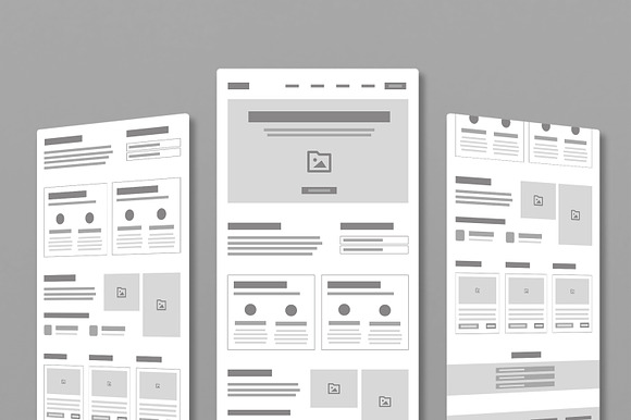 Wireframe Portfolio for Designers preview 7