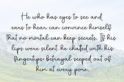 Simple Beauty | Script Font, a Handwritten Font by Scratchones (Thumbnail 6 of 8)