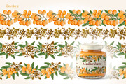 Loquat watercolor clip art, an Illustration by Alena Sid (Thumbnail 12 of 15)