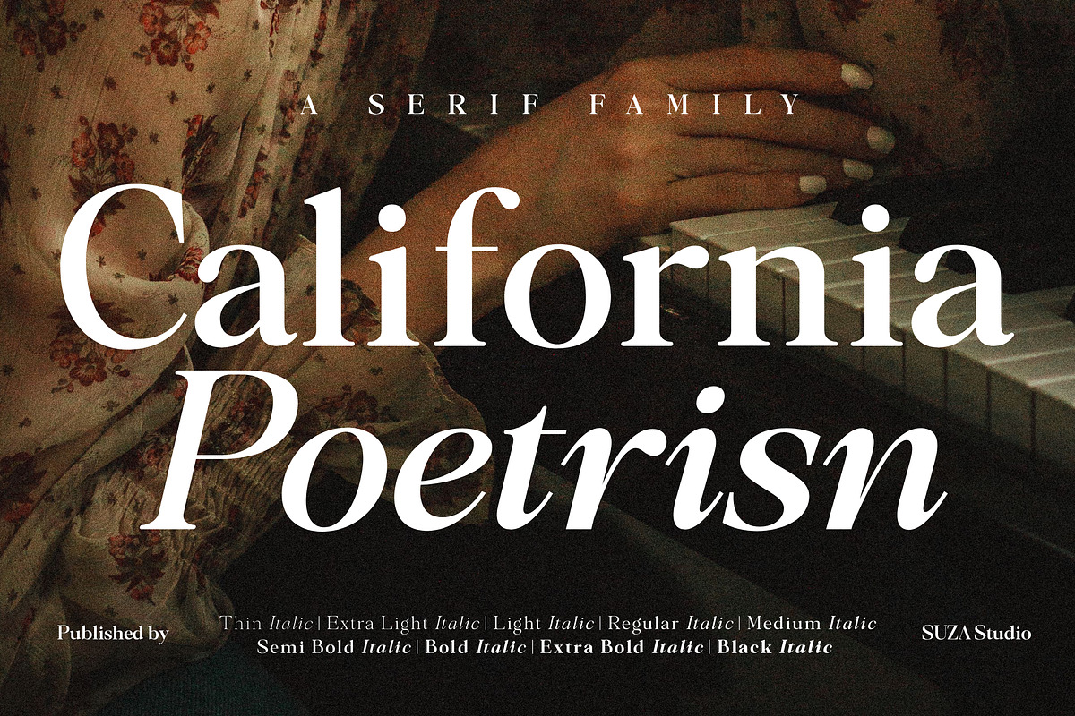 California Poetrisn, a Serif Font by Suza Studio (Photo 13 of 13)