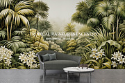 Tropical rainforest wallpaper, a Wallpaper Graphic by fei long (Thumbnail 1 of 10)