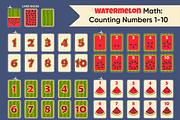 Watermelon Math Educational Games, a Card Template by BabySofja (Thumbnail 2 of 5)