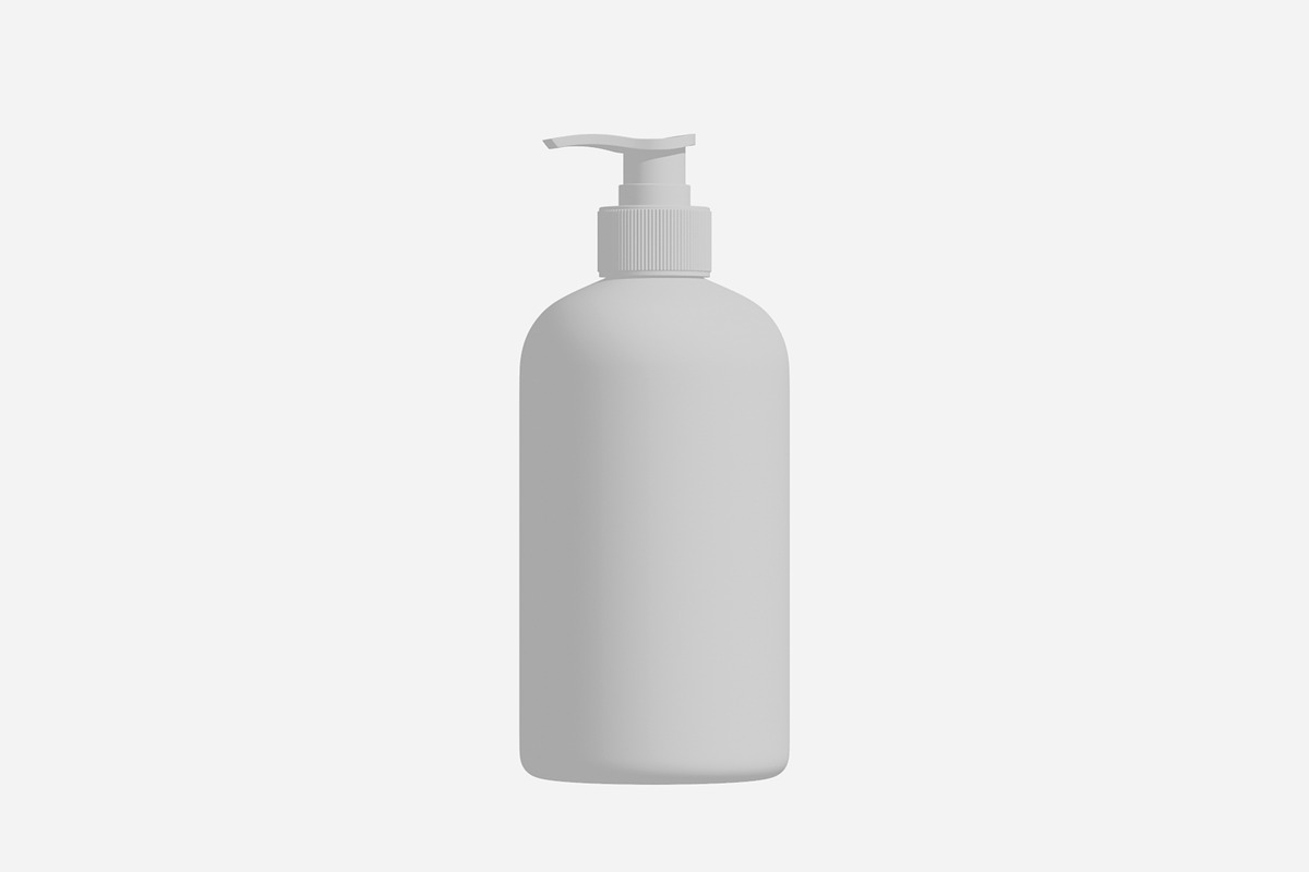 Cosmetic Pump Bottle 3D Model, an Object 3D Model by Akebareee (Photo 4 of 4)