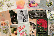 Authentic Antique 1900's Postcards, an Object Graphic by patternpop studio (Thumbnail 2 of 3)