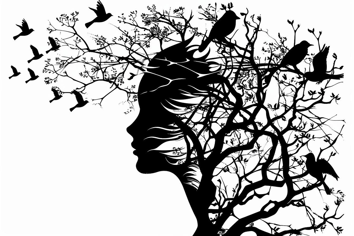 Nature Face Vector Collection, an Illustration by BIPLOB EXPERT (Photo 6 of 9)