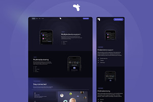 Wave Framer Mobile App Template