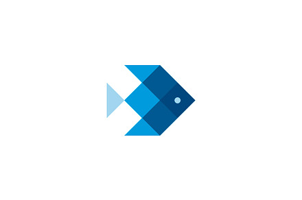 Pixel Fish Logo
