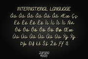 Hirosuke - Monoline Signature, a Script Font by Zafara Studios (Thumbnail 5 of 7)