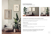 Video&Photo Frame mockups. Interior, a Print Template by Una Matison (Thumbnail 14 of 22)
