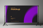 Banner and Press Wall Mockup, an Advertising Mockup by dpi (Thumbnail 7 of 13)
