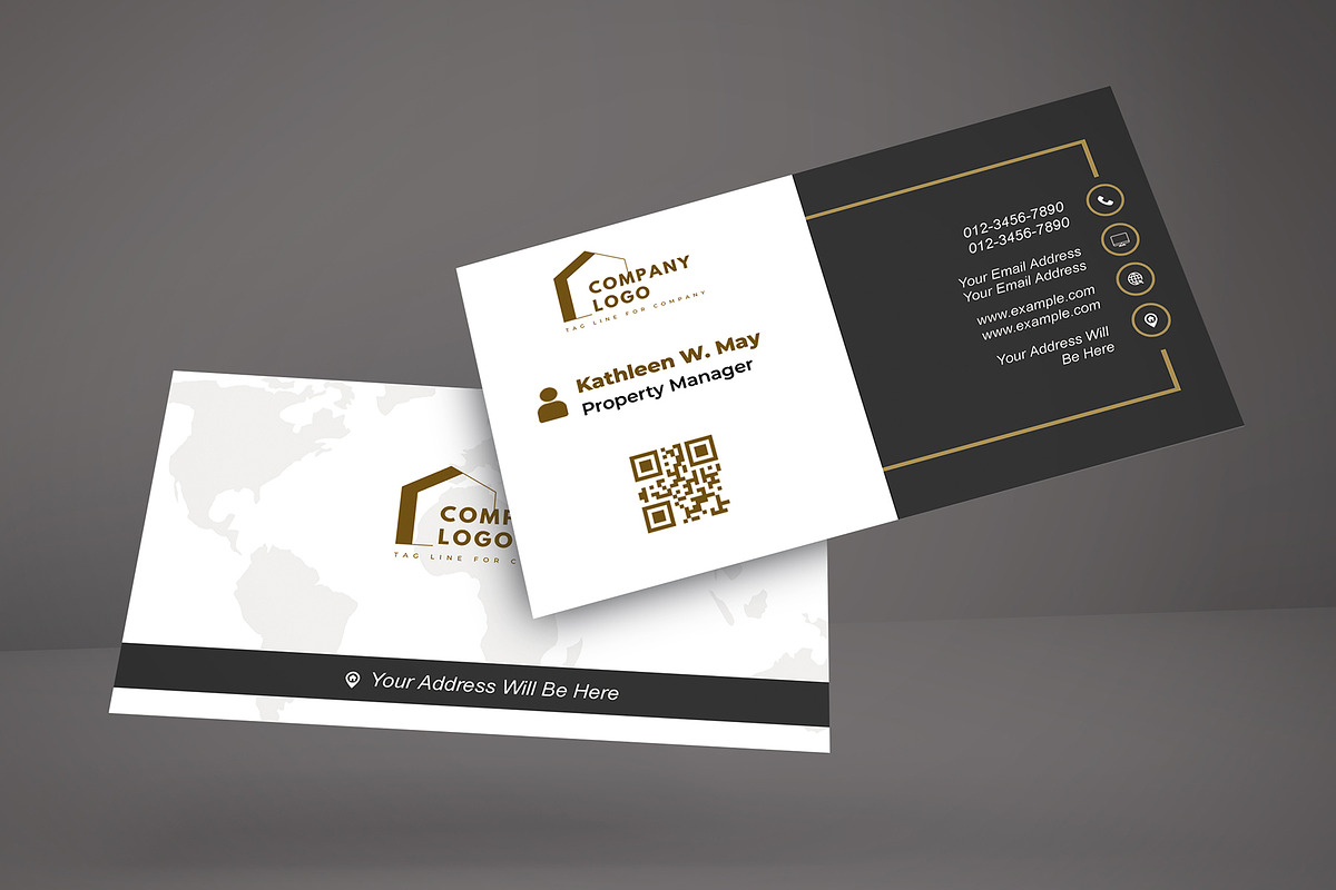 Edge Real Business Card PSD