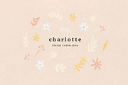 Charlotte Floral Collection, an Illustration by Emilie Cliche (Thumbnail 1 of 8)