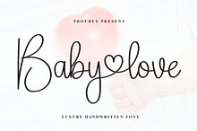 Babylove | Script Font