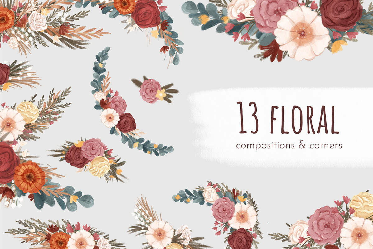 Save the Date Clipart. Scene creator, an Illustration by Heartwarming Art (Photo 4 of 13)