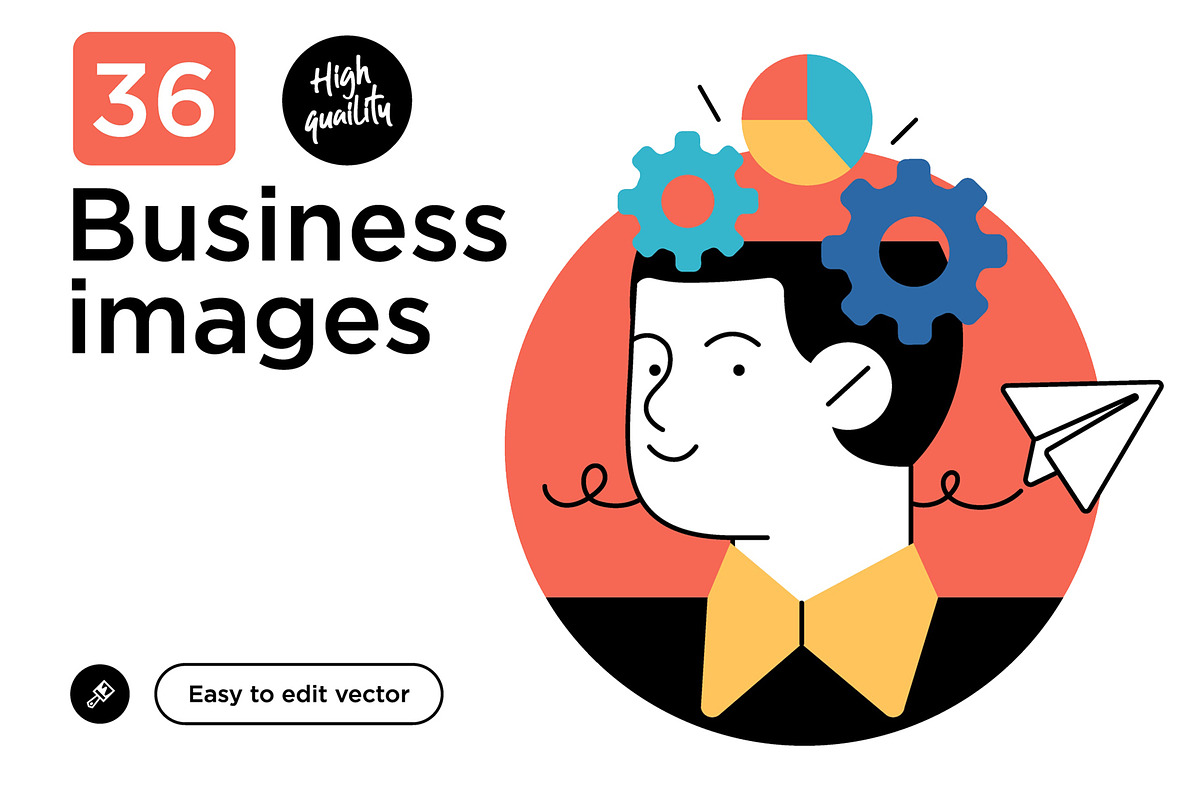 Business Concept illustrations, a Work Illustration by StonePic (Photo 1 of 4)