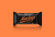 Black Snack Bar Mockup, a Packaging Mockup by Reformer Mockup (Thumbnail 2 of 5)