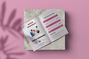 Funeral Program with Deco Border, an Invitation Template by Creatiya Type (Thumbnail 5 of 6)