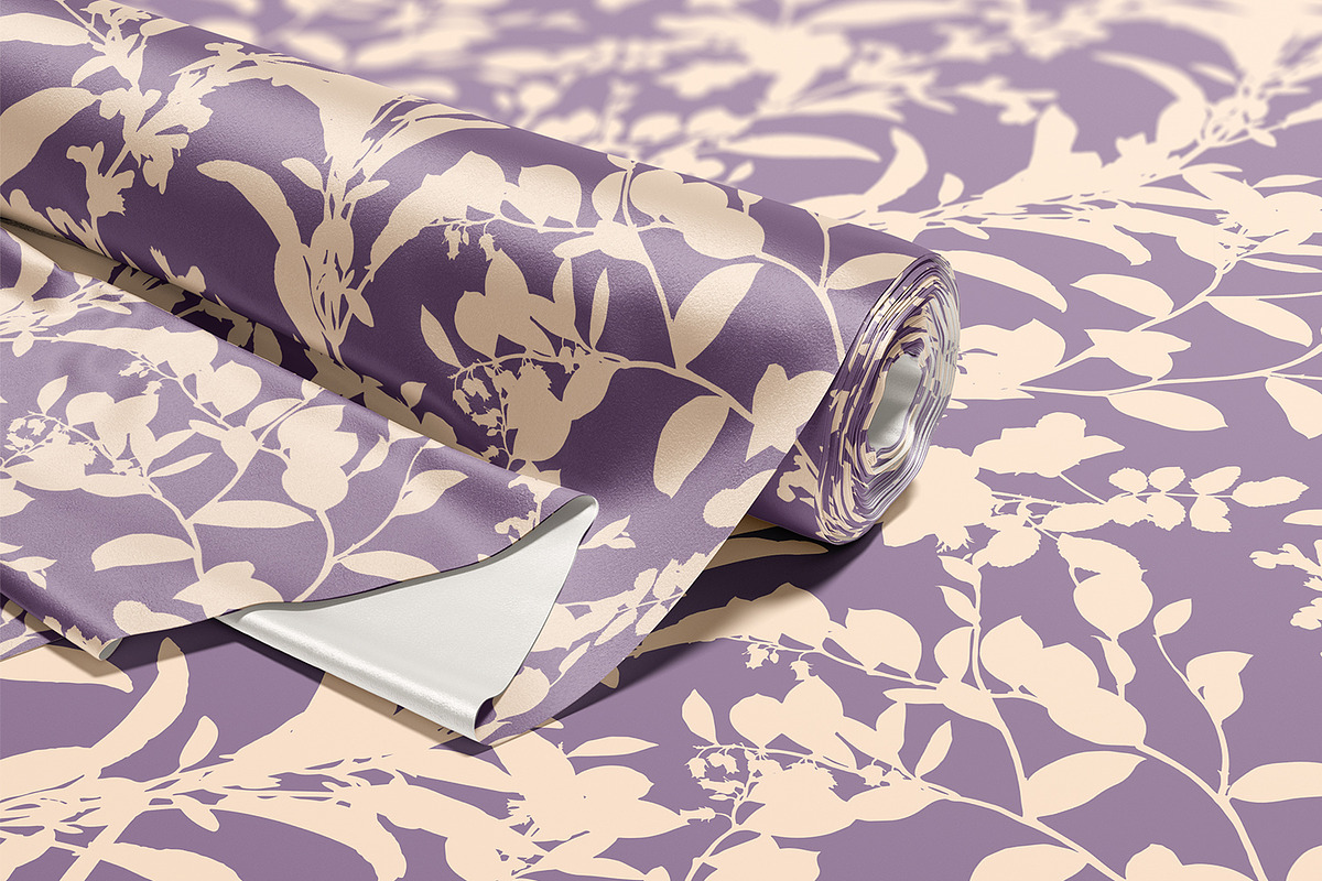 Subtle Powdery Flowers, a Pattern Graphic by MalyskaStudio (Photo 6 of 12)