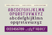 Mystico Scary Serif, a Serif Font by DonMarciano (Thumbnail 3 of 5)