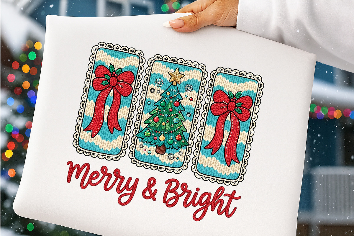 Latch Hook Yarn Christmas PNG, a Work Illustration by SinaCreation (Photo 6 of 8)