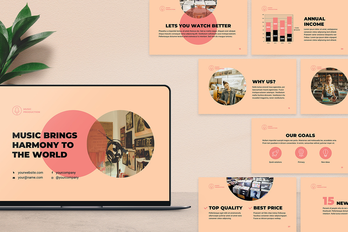 Presentation PowerPoint Bundle, a Presentation Template by TemplatesNow! (Photo 8 of 20)